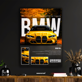 BMW M4 - High-Performance Magazine Poster